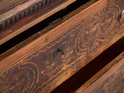 Large antique antique chest of drawers with dark patina (c.1940) #39 - Image 8