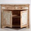 Antique white solid wood chest of drawers (c.1920) #1