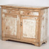 Antique white solid wood chest of drawers (c.1920) #1