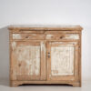 Antique white solid wood chest of drawers (c.1920) #1