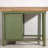 Escritorio industrial de color verde (c.1960) #52
