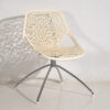 White chairs by Marcello Ziliani (c.2000). 6-piece set #1
