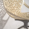 White chairs by Marcello Ziliani (c.2000). 6-piece set #1
