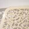 White chairs by Marcello Ziliani (c.2000). 6-piece set #1