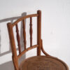 Antique Thonet chairs with engraved seat (c.1920). Set of two pieces #1 - Image 9