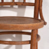 Antique Thonet chairs with engraved seat (c.1920). Set of two pieces #1 - Image 13