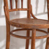 Antique Thonet chairs with engraved seat (c.1920). Set of two pieces #1 - Image 4
