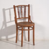 Antique Thonet chairs with engraved seat (c.1920). Set of 2 pieces #1