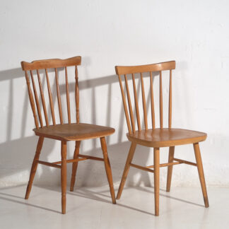 Vintage Thonet chairs (c.1950). Set of 2 pieces #5