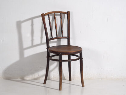Antique bentwood chairs (c.1920). Set of 4 pieces #1
