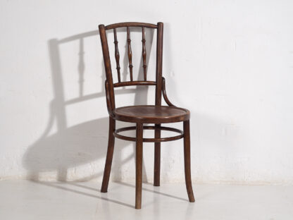 Sillas Thonet antiguas de colores (c.1920). Conjunto de 4 piezas #2