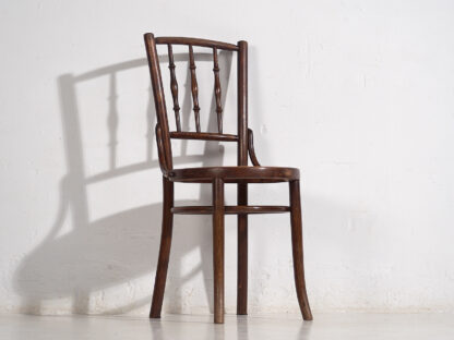 Sillas Thonet antiguas de colores (c.1920). Conjunto de 4 piezas #2