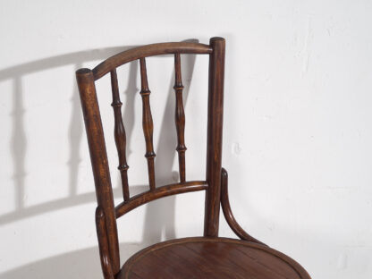 Sillas Thonet antiguas de colores (c.1920). Conjunto de 4 piezas #2