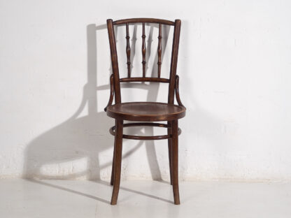 Sillas Thonet antiguas de colores (c.1920). Conjunto de 4 piezas #2