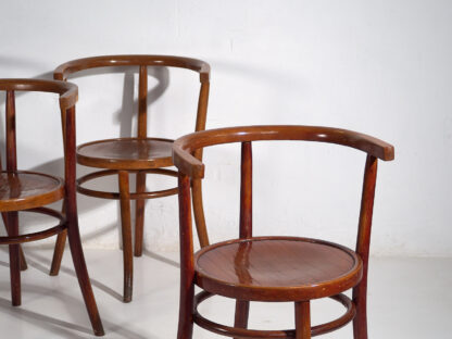 Antiguas sillas Thonet (c.1920). Conjunto de 4 piezas #4