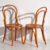 Anciennes chaises en bois courbé (vers 1920). Ensemble de 4 pièces #5