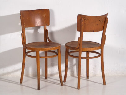 Vintage Thonet chairs (c.1950). Set of 4 pieces #7