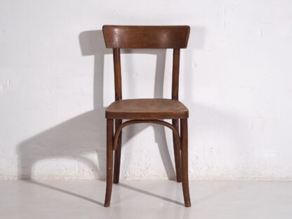 Vintage bentwood dining chairs (c.1950). 6-piece set #1