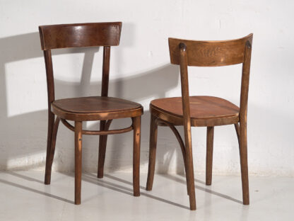 Vintage bentwood chairs (c.1950). 6-piece set #2