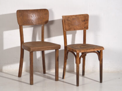 Thonet vintage style chairs (c.1950). Set of 6 pieces #3