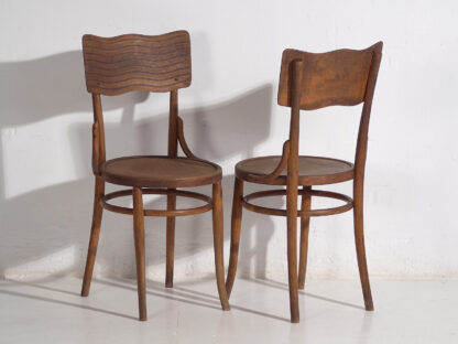 Antique Thonet chairs (c.1920). Set of 2 pieces #1