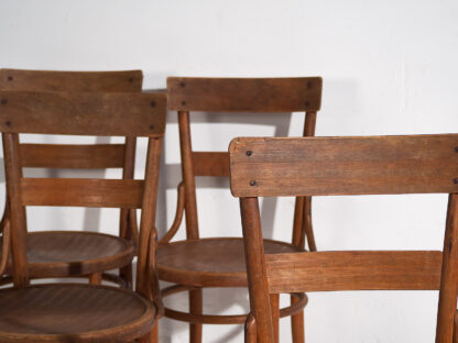 Conjunto antiguo de sillas Thonet (c.1920). Conjunto de 4 piezas #1