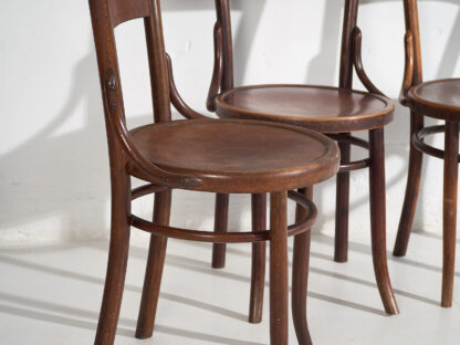 Antiguas sillas Thonet (c.1920). Conjunto de 4 piezas #4