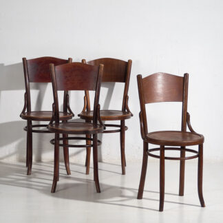 Antiguas sillas Thonet (c.1920). Conjunto de 4 piezas #4