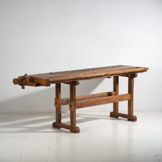 Mesa de carpintero antigua (c.1920) #18