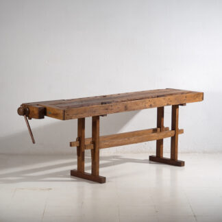 Antique carpenter's workbench (c.1920) #19