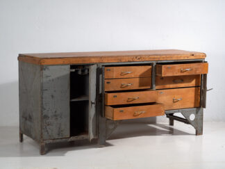 Industrial style work table (c.1950) #20