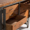 Mesa de trabajo de estilo industrial (c.1950) #20