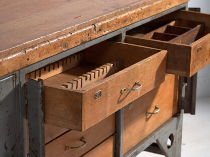 Mesa de trabajo de estilo industrial (c.1950) #20