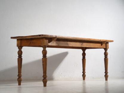 Mesa de comedor rectangular antigua (c.1920) #21