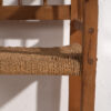 Fauteuil ancien en bois massif (c.1940) #4 – Image 11