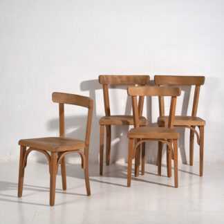 Sillas Thonet de estilo vintage (c.1940). Conjunto de 4 piezas #2