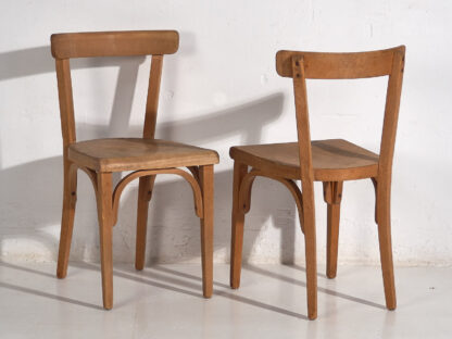 Thonet antique wooden chairs (c.1920). 6-piece set #1