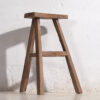 Antique wabi sabi style stool (c.1920) #6