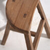 Antique wabi sabi style stool (c.1900) #6 - Image 4