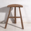 Antique wabi sabi style stool (c.1920) #6