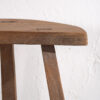 Antique wabi sabi style stool (c.1900) #6 - Image 8