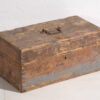 Petit coffre ancien à patine grise (c.1920) #1