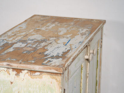 Antique base cabinet with white patina (c.1920) #42 - Image 12