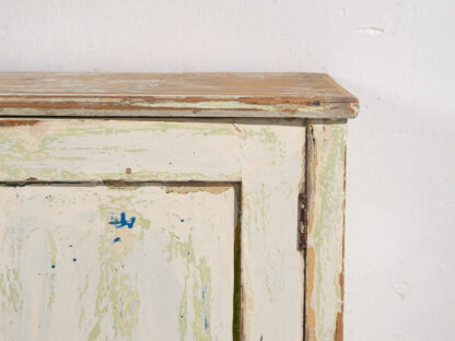 Antique base cabinet with white patina (c.1920) #42 - Image 8