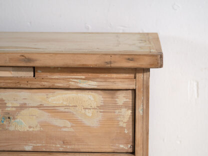 Antique chest of drawers with cream patina (c.1920) #43 - Image 11