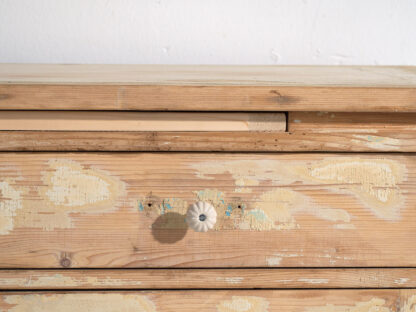 Antique chest of drawers with cream patina (c.1920) #43 - Image 15