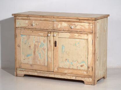 Antique chest of drawers with cream patina (c.1920) #43