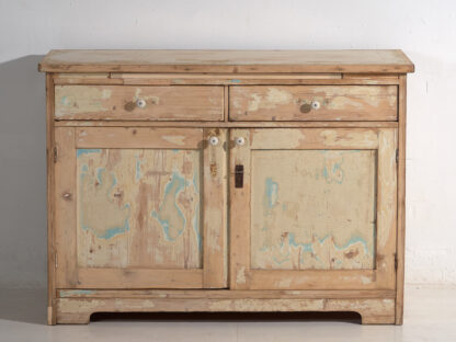 Antique chest of drawers with cream patina (c.1920) #43