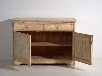 Antique chest of drawers with cream patina (c.1920) #43