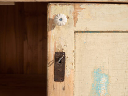 Antique chest of drawers with cream patina (c.1920) #43 - Image 10